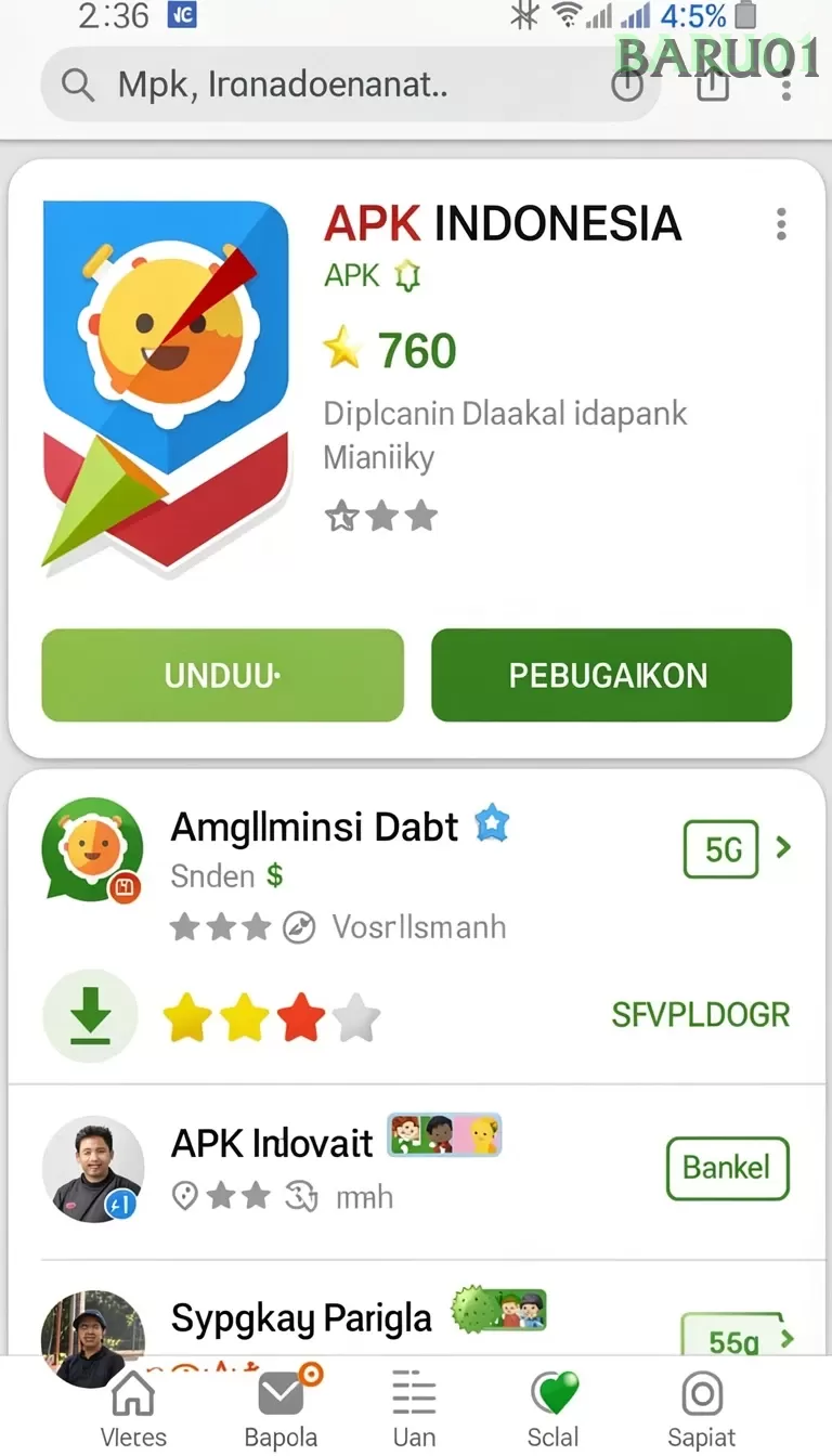 Screenshot kastoto nomor 1